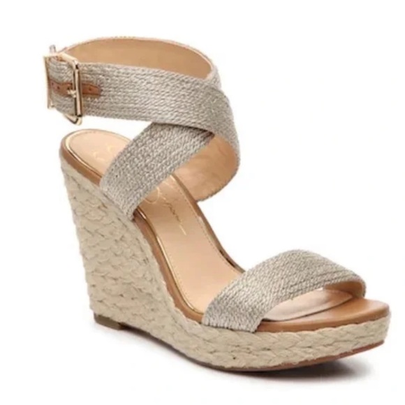 Jessica Simpson Shoes - ⭐️Jessica Simpson Jaulinna Espadrille Wedge Heel⭐️